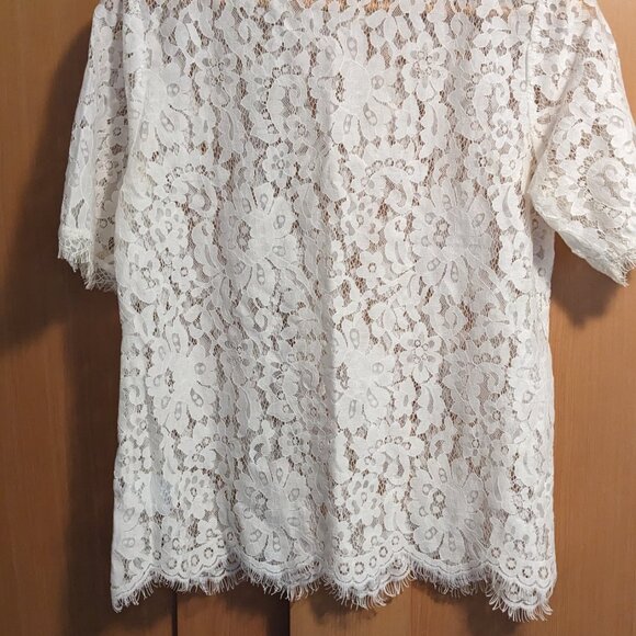 Vanessa Virginia (Anthropologie) Lace Blouse S - Picture 3 of 3